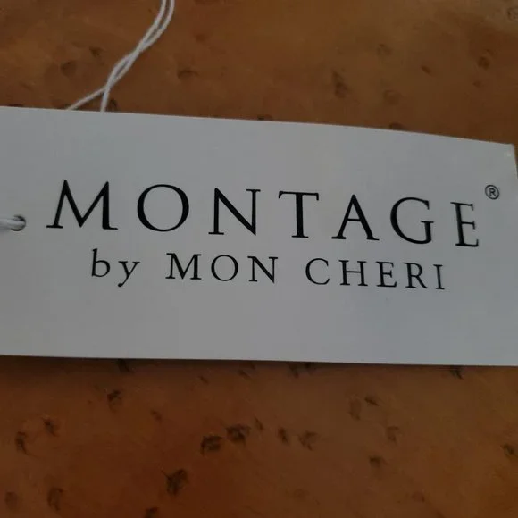 Montage by Mon Cheri Dark Taupe beaded gown - Picture 13 of 13